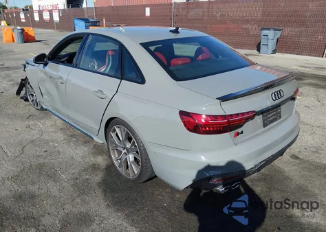 2022 Audi S4 Prestige Tfsi Quattro Tiptronic from USA, damaged, VIN WAUC4AF41NA034612